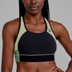 NWT Craft Pro Charge Blocked Sport Bra Top women M